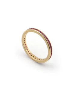 Best Pamono Eternity Natural Ruby Ring