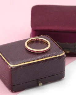 Best Pamono Eternity Natural Ruby Ring