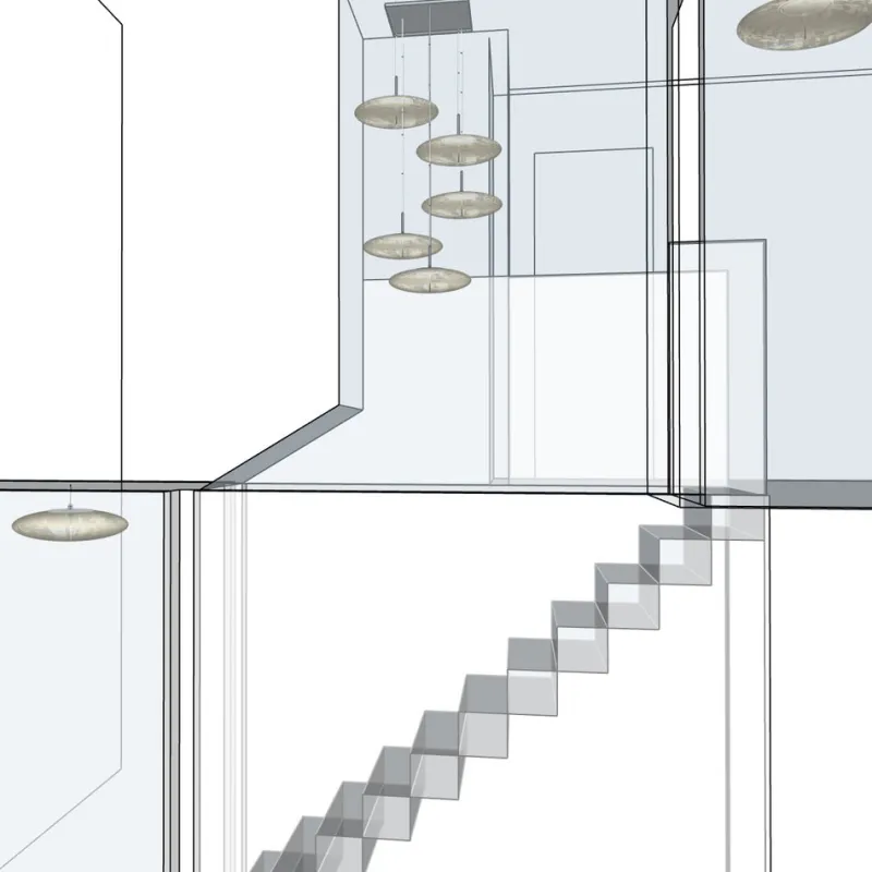 Pamono Etheletta Lampshade by One Foot Taller> Ceiling Lights