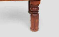 Pamono Ethnic Teak Coffee Table with Iron Fastenings, Northern India><noscript><img width=
