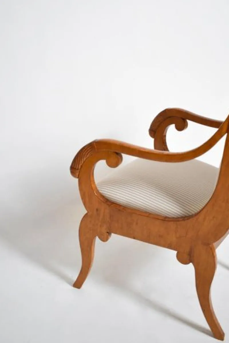 Best Pamono Etruscan Armchairs, 19th Century, Set of 2