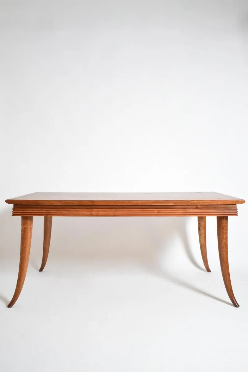 Pamono Etruscan Style Horns Feet Console or Dining Table, 1960s> Console Tables