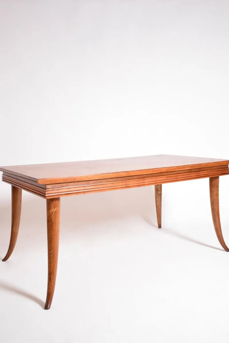 Pamono Etruscan Style Horns Feet Console or Dining Table, 1960s> Console Tables