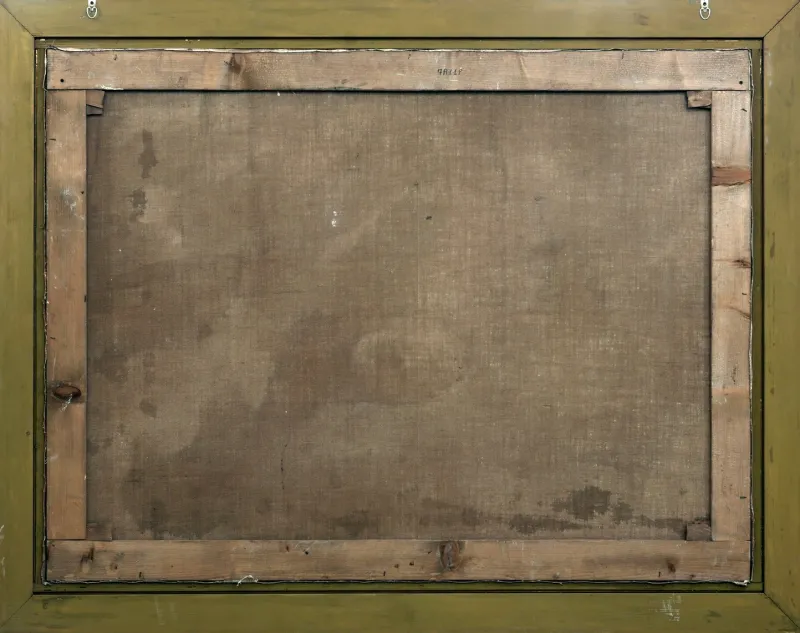 Discount Pamono Ettore Frattini, Flavius Belisarius (Homage to François-André Vincent), 1600s, Oil Painting, Framed