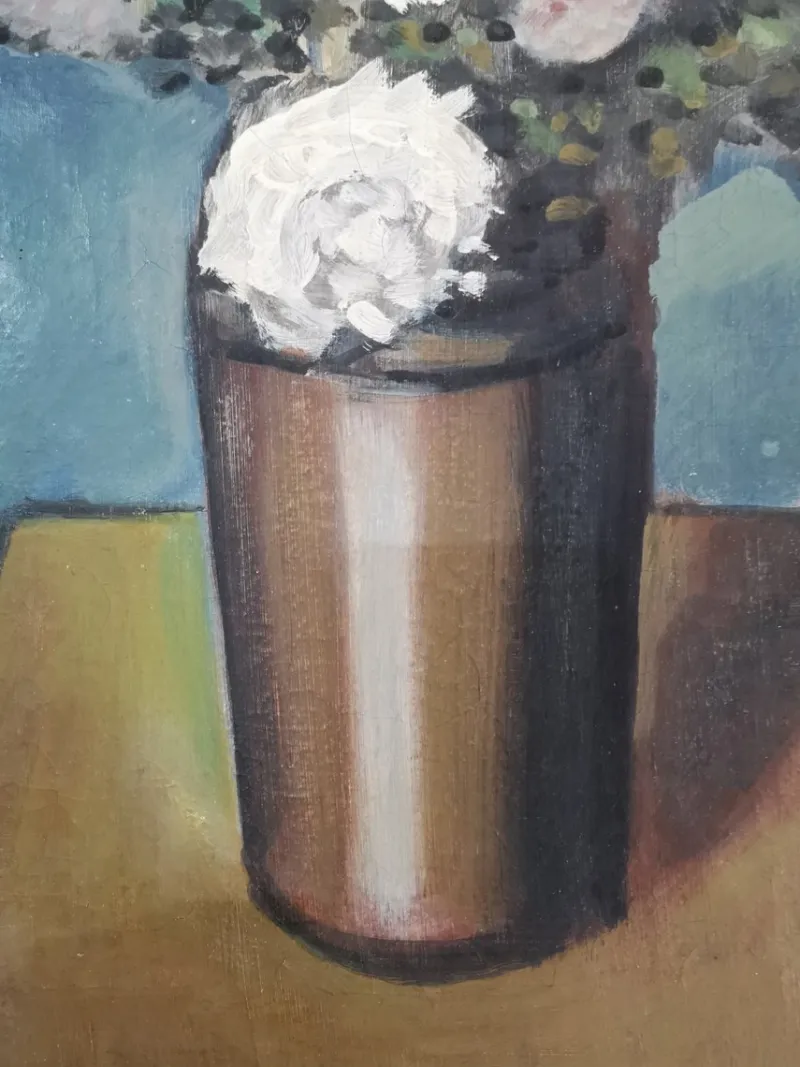 Pamono Eugene De Sala, Still Life, 1920s, Oil on Canvas> Painting