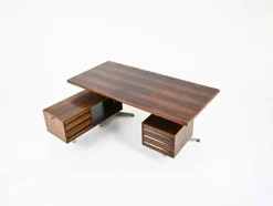 Pamono Executive Desk by Osvaldo Borsani for Tecno, 1960s> Desks