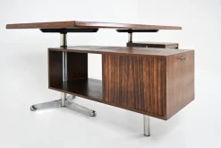 Pamono Executive Desk by Osvaldo Borsani for Tecno, 1960s><noscript><img width=