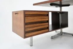 Pamono Executive Desk by Osvaldo Borsani for Tecno, 1960s><noscript><img width=