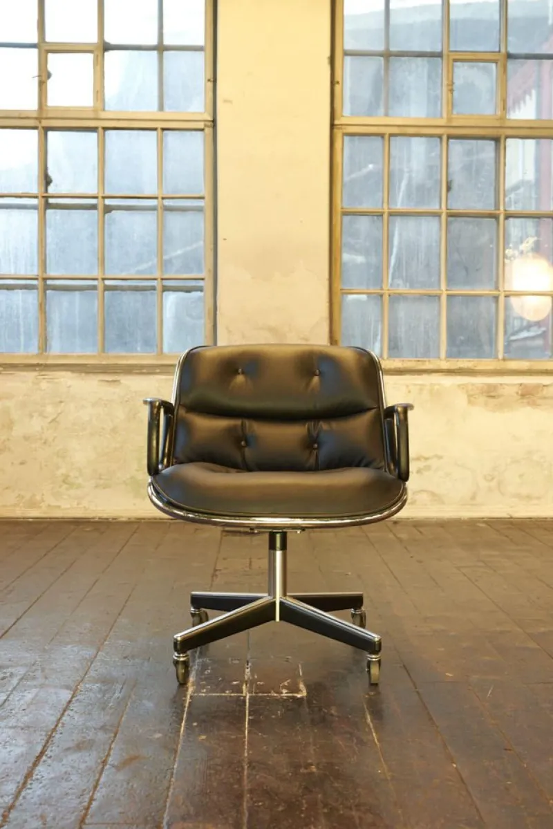 Sale Pamono Executive Swivel Chair by Charles Pollock for Knoll