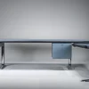 Hot Pamono Executive Writing Desk in Oak and Leather by Warren Platner for Knoll, 1960s