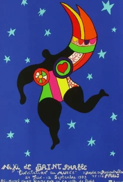 Clearance Pamono Expo 93 L'Invitation au Musée Poster by Niki De Saint Phalle