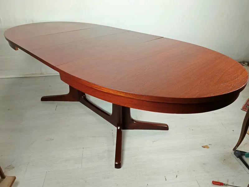 Pamono Extendable Dining Table from Baumann, 1960s> Dining Tables & Sets