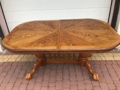 Pamono Extendable Dining Table with Rounded Corners, 1970s><noscript><img width=