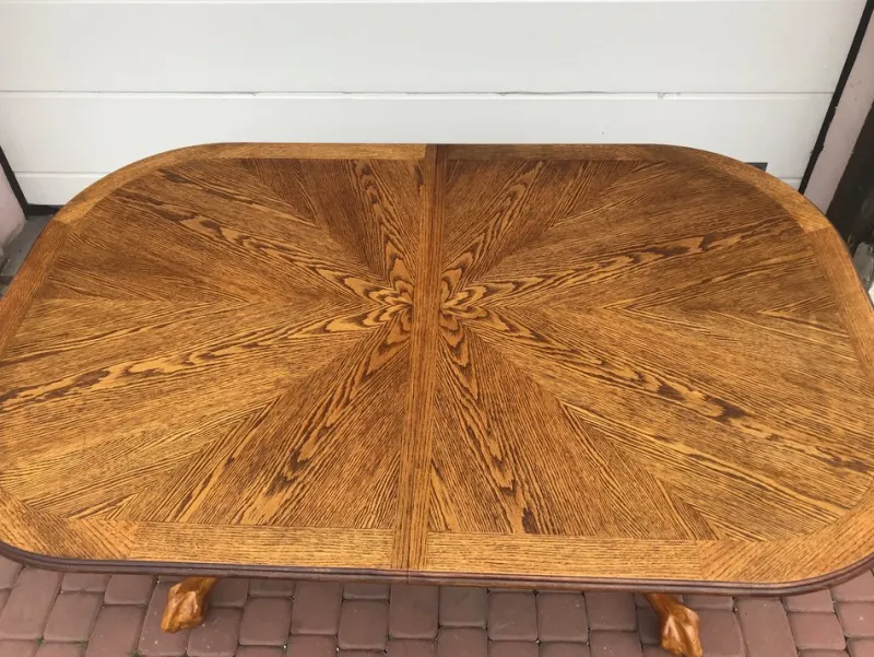 Pamono Extendable Dining Table with Rounded Corners, 1970s> Dining Tables & Sets