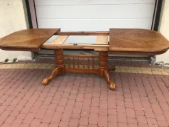 Pamono Extendable Dining Table with Rounded Corners, 1970s><noscript><img width=
