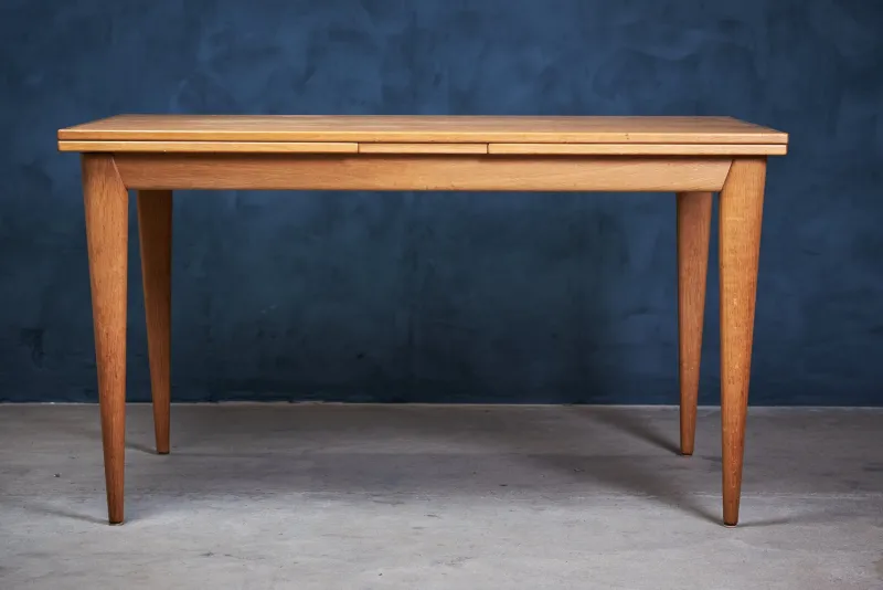 Pamono Extendable Oak Dining Table by N.O. Møller, 1960s> Dining Tables & Sets