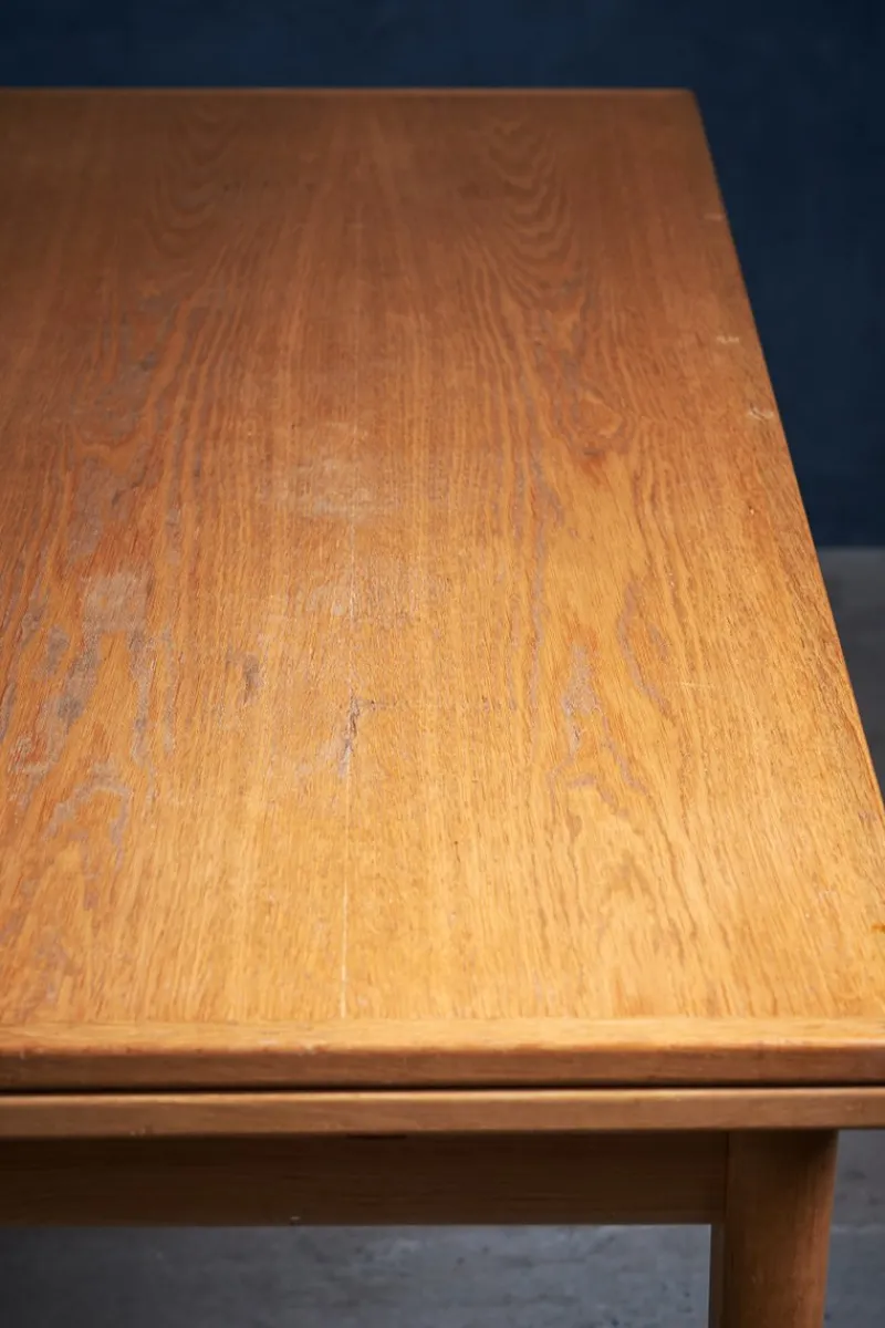 Pamono Extendable Oak Dining Table by N.O. Møller, 1960s> Dining Tables & Sets