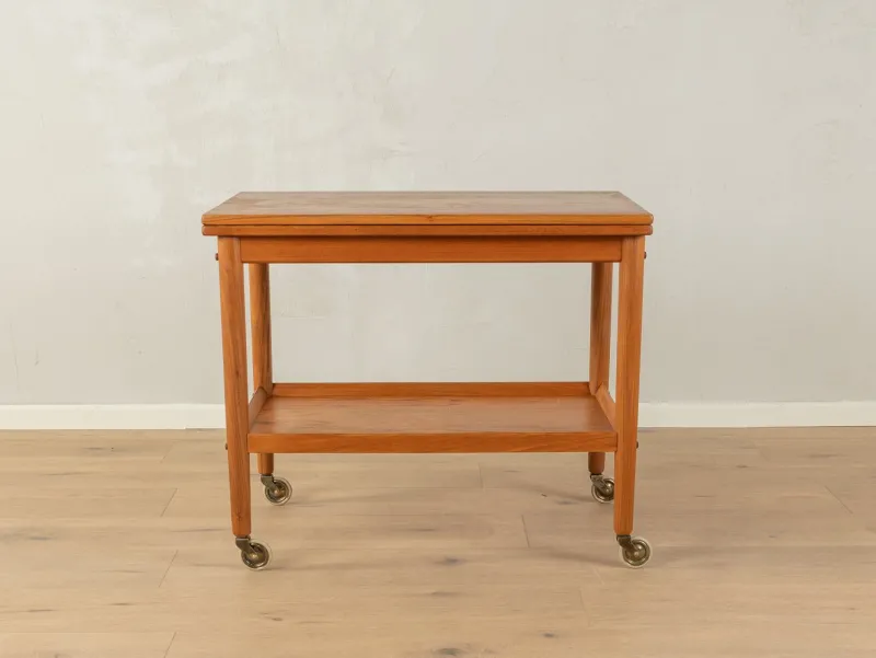 Sale Pamono Extendable Serving Trolley by Poul Jeppesen for Poul Jeppesens Møbelfabrik, 1960s