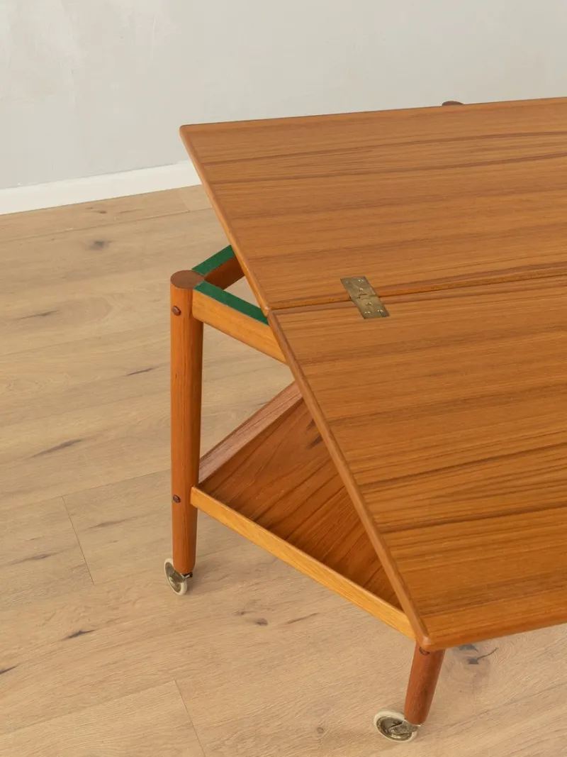 Sale Pamono Extendable Serving Trolley by Poul Jeppesen for Poul Jeppesens Møbelfabrik, 1960s