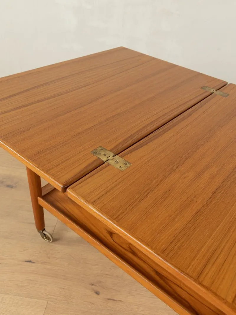 Sale Pamono Extendable Serving Trolley by Poul Jeppesen for Poul Jeppesens Møbelfabrik, 1960s