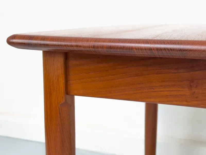 Pamono Extendable Teak Boat Shaped Dining Table, 1970s> Dining Tables & Sets