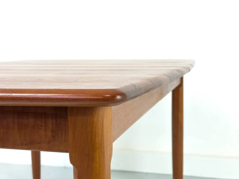 Pamono Extendable Teak Boat Shaped Dining Table, 1970s> Dining Tables & Sets