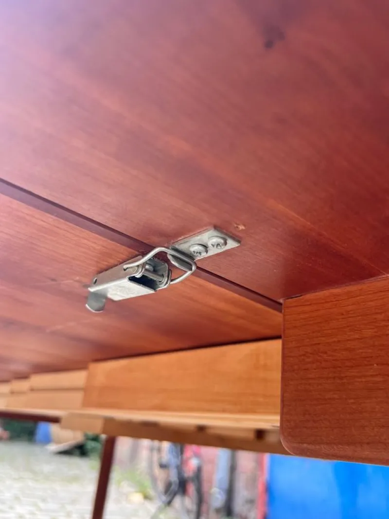 Outlet Pamono Extendable Teak Dining Table, Denmark