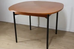 New Pamono Extendable Teak Table by Pierre Guariche, 1960