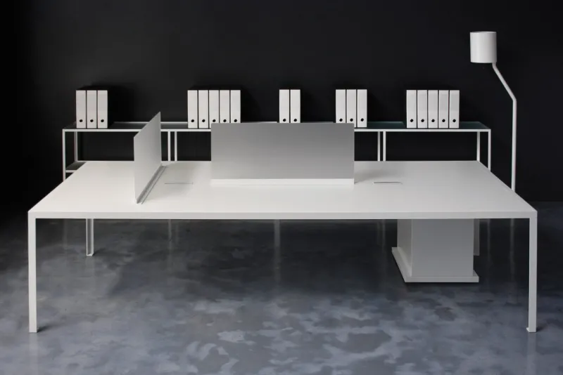Pamono Extra Large White TAVOLO Dining Table by Maurizio Peregalli for Zeus> Tables