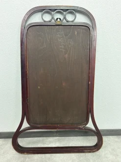 Pamono Extremely Secession Mirror by Gustav Siegel for J&J Kohn, 1904><noscript><img width=