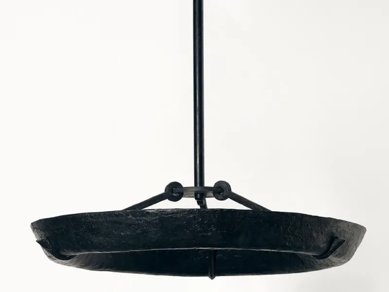 New Pamono Eze Black Suspension Light by Michel Amar