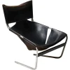 Pamono F444 Lounge Chair in Black Leather by Pierre Paulin for Artifort, 1965> Lounge Chairs & Armchairs