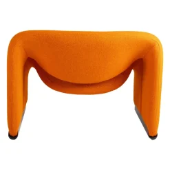 Pamono F598 Orange Groovy Chair by Pierre Paulin for Artifort><noscript><img width=