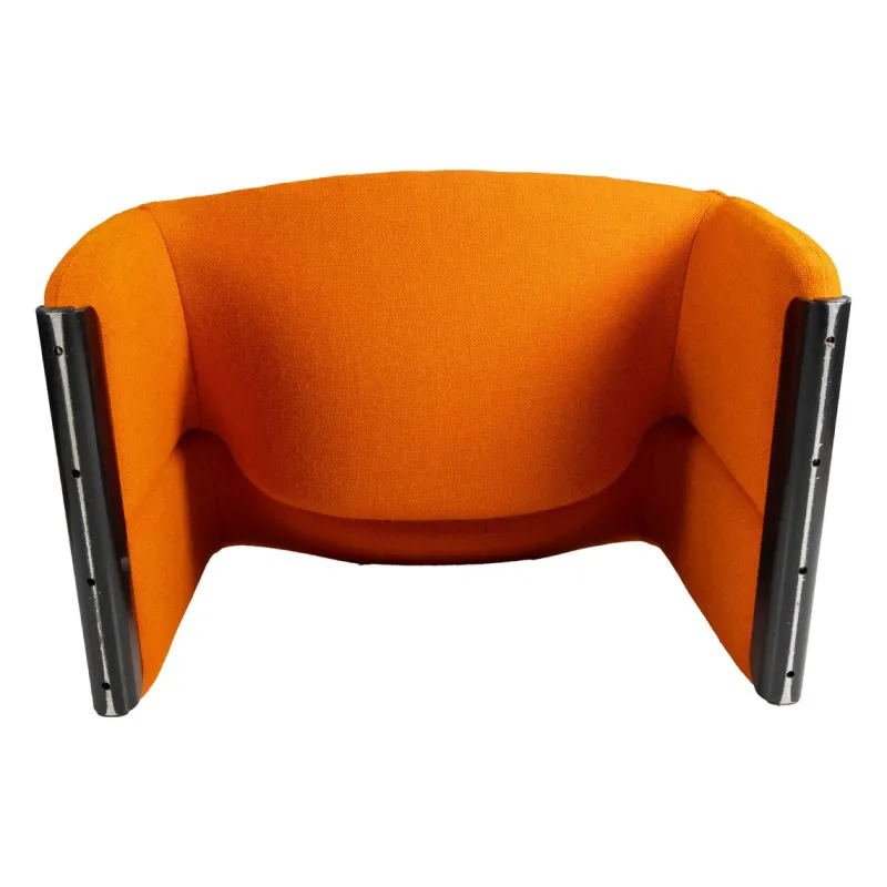 Pamono F598 Orange Groovy Chair by Pierre Paulin for Artifort> Lounge Chairs & Armchairs