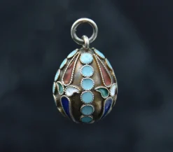 Pamono Faberge-Style Pendant Egg> Necklaces