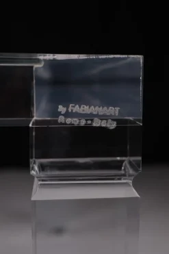 New Pamono Fabianart Acrylic Glass Console Tale, Italy, 1985