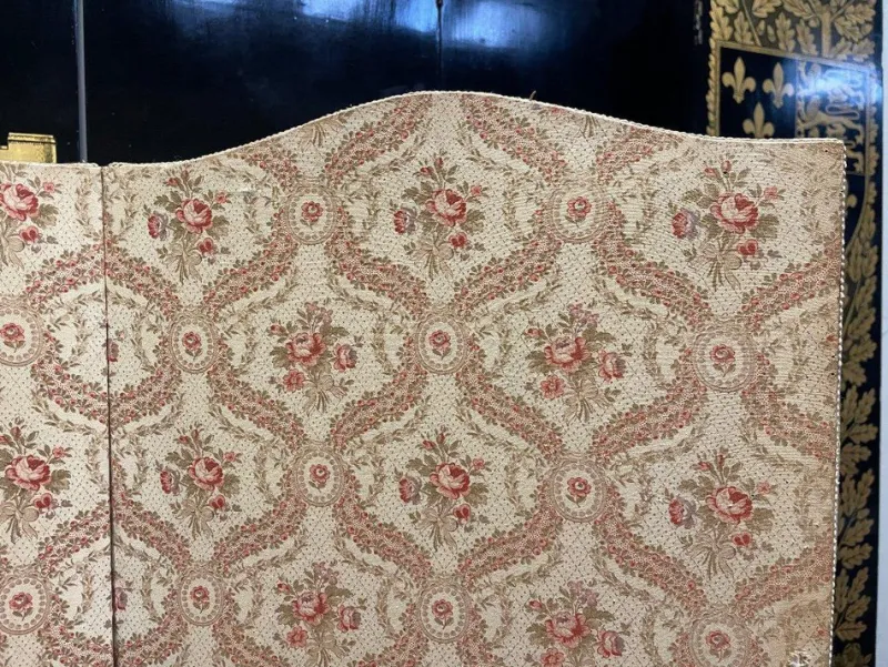 Pamono Fabric Screen, 1950s> Room Dividers & Screens