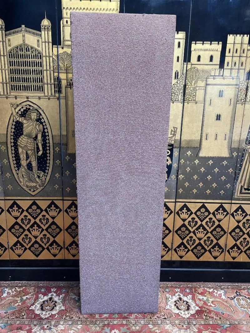 New Pamono Fabric Screen with Flower Pattern, 1960s