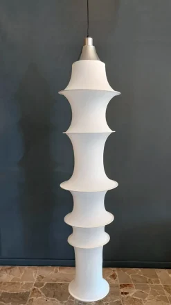 New Pamono Falkland Suspension Lamp by Bruno Munari for Danese, Italy, 1960s