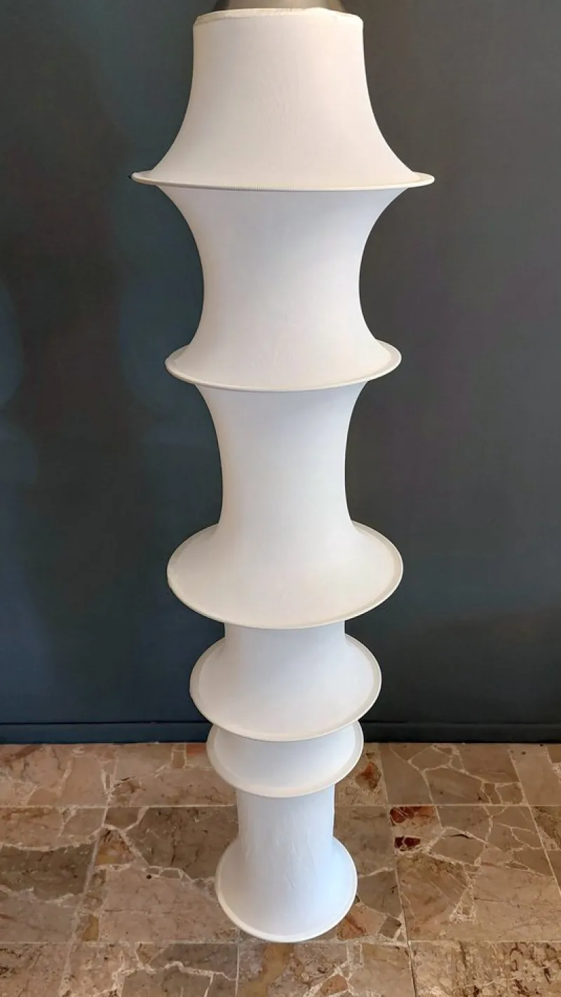 New Pamono Falkland Suspension Lamp by Bruno Munari for Danese, Italy, 1960s