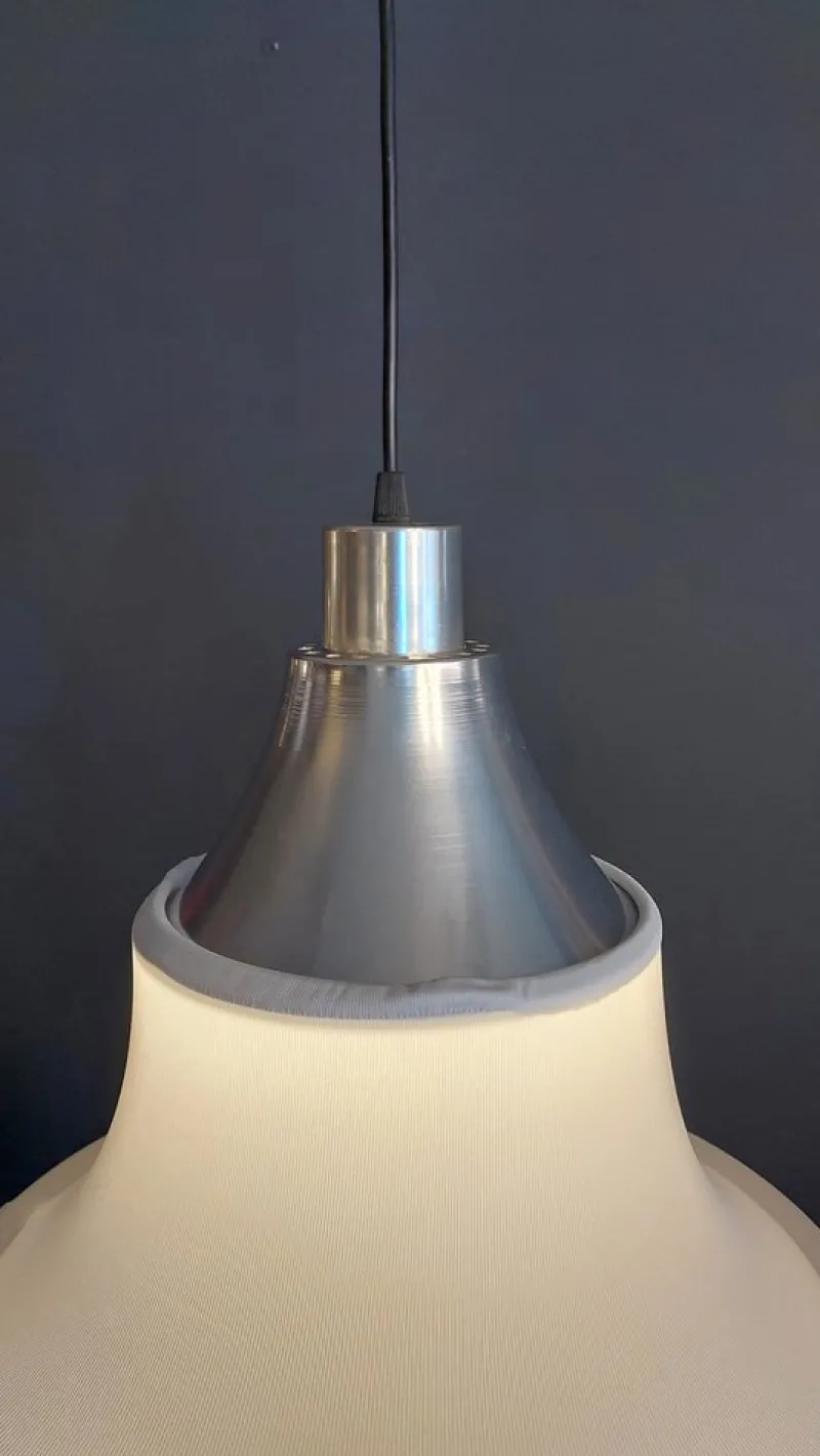 New Pamono Falkland Suspension Lamp by Bruno Munari for Danese, Italy, 1960s