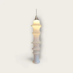 New Pamono Falkland Suspension Lamp by Bruno Munari for Danese, Italy, 1960s