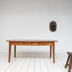 Pamono Farmhouse Table with Spindle Legs, 1900> Dining Tables & Sets