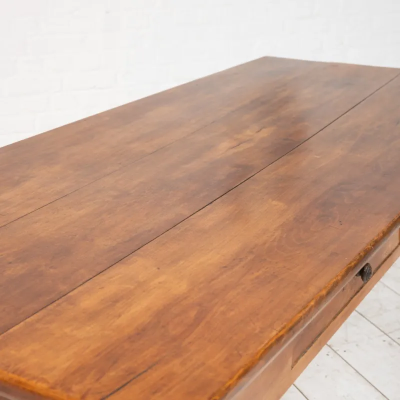 Pamono Farmhouse Table with Spindle Legs, 1900> Dining Tables & Sets