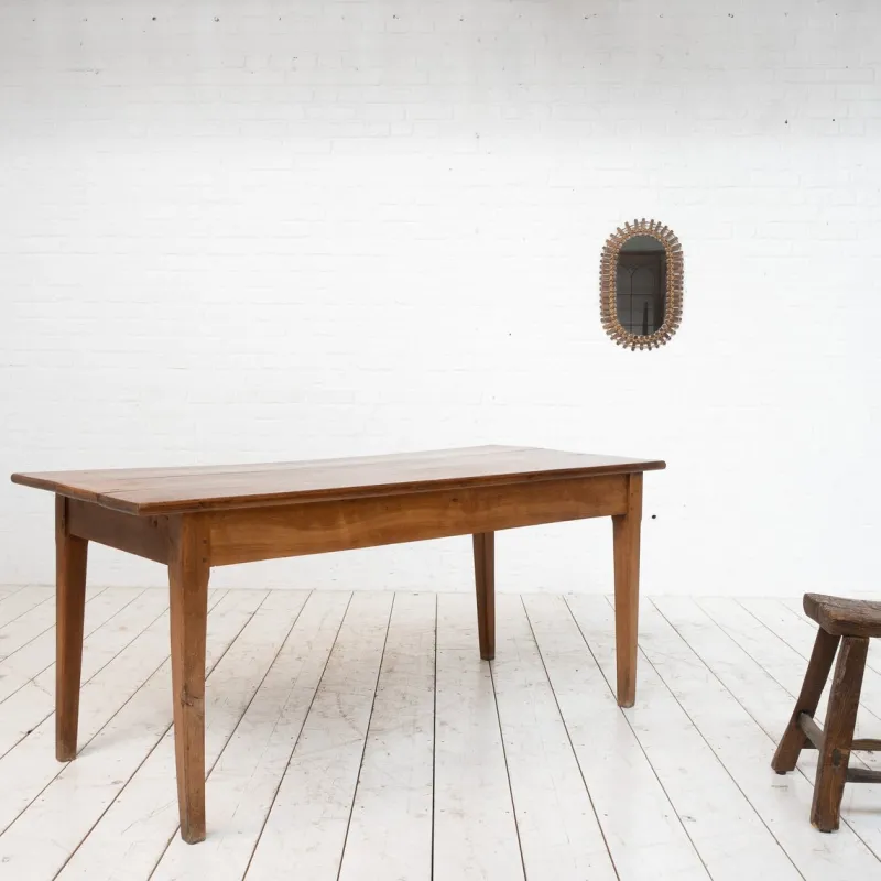 Pamono Farmhouse Table with Spindle Legs, 1900> Dining Tables & Sets