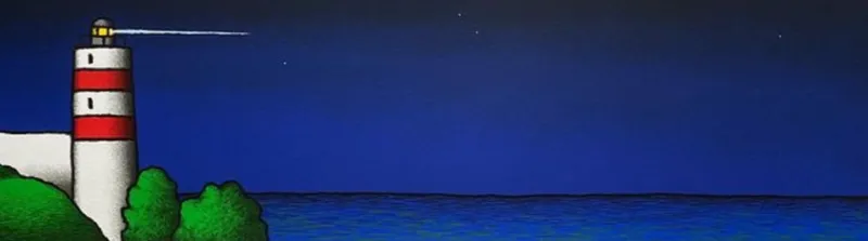 Pamono Faro notturno I, 1990 Tino Stefanoni> Minimalist
