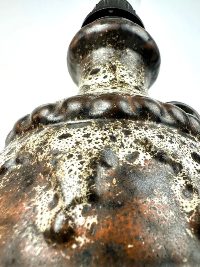 New Pamono Fat Lava Table Lamp Base by Pan Keramik, 1970s