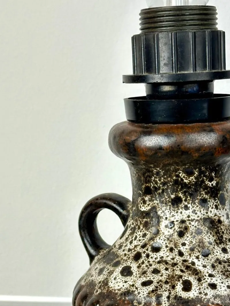 New Pamono Fat Lava Table Lamp Base by Pan Keramik, 1970s