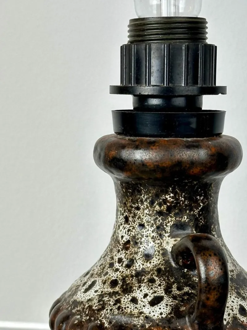 New Pamono Fat Lava Table Lamp Base by Pan Keramik, 1970s