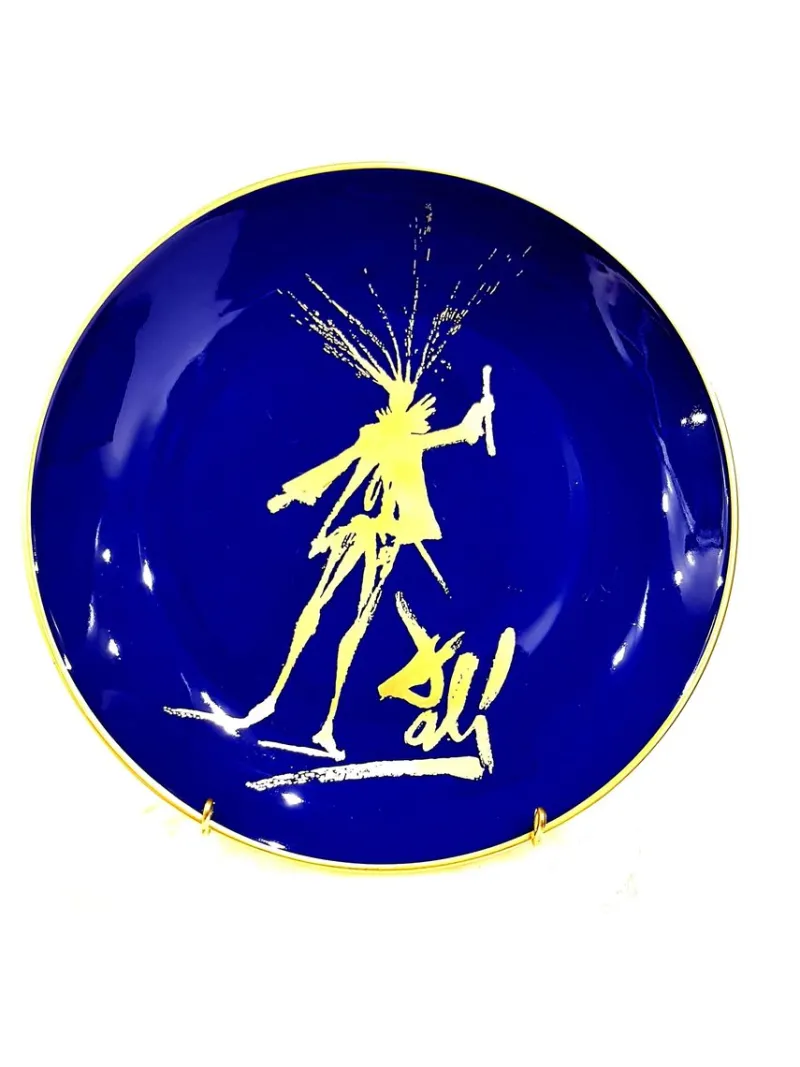 Online Pamono Faust - Limoges Porcelain Blue and Gold 1968